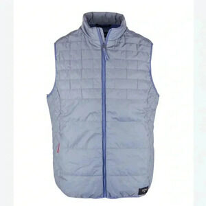 Rhone Nordic Flagstone Gray Quilted Vest Men’s Small EUC!